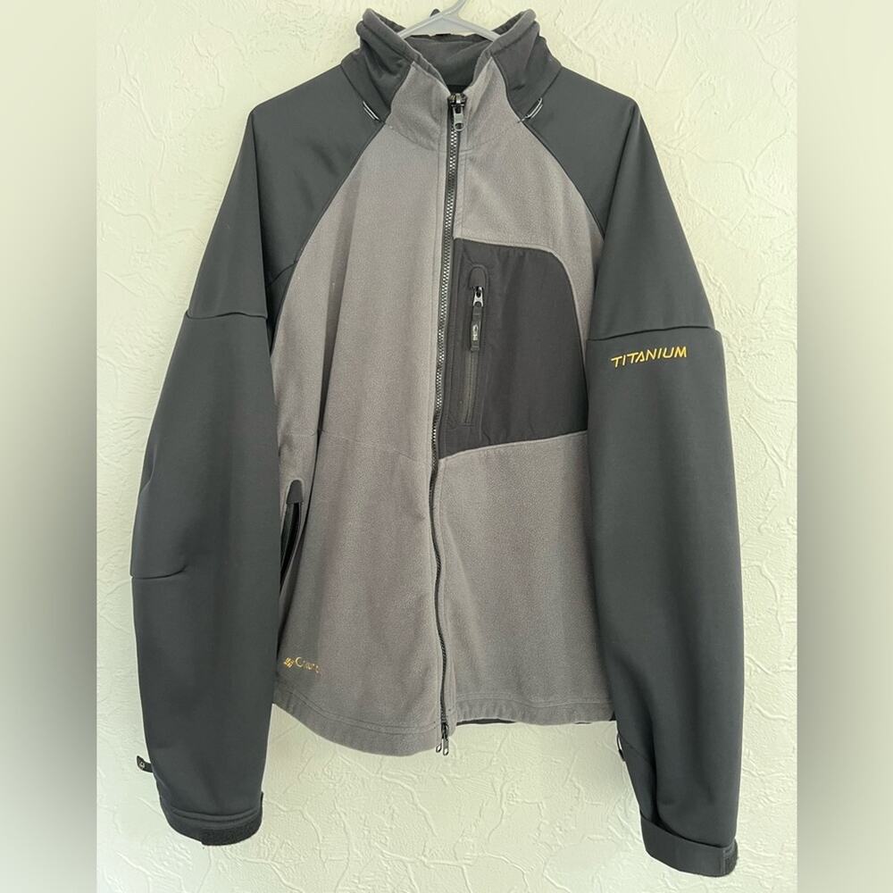 Columbia Titanium Interchange Jacket Men’s XL Softshell DEW ACTION SPORTS TOUR